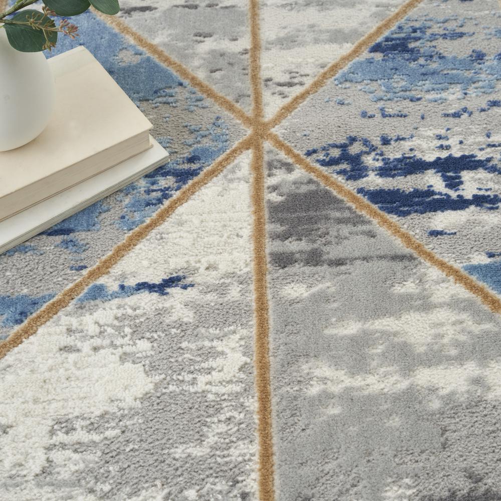 Modern Rectangle Area Rug, 5' x 7'. Picture 8