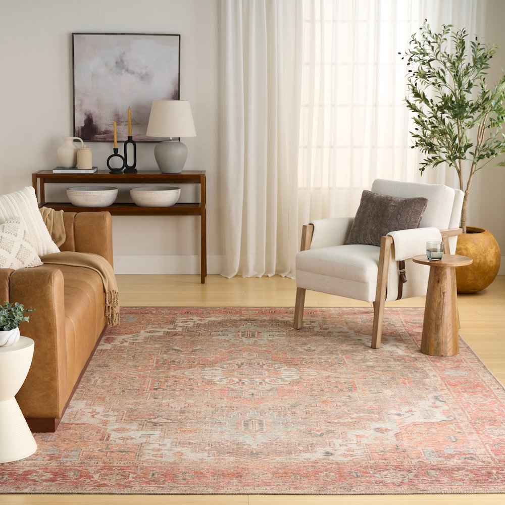 Nourison Home Vintage Washables Area Rug. Picture 6