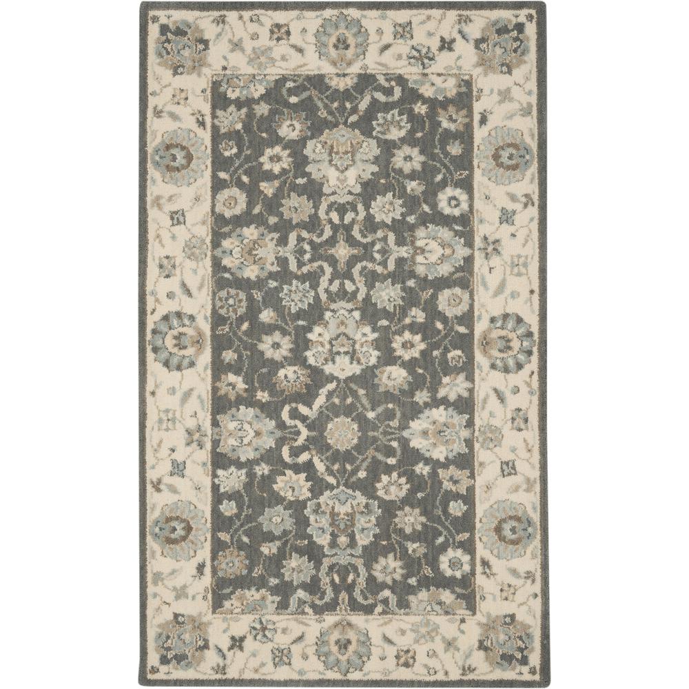 Rectangle Farmhouse Machine Made Area Rug. Picture 1