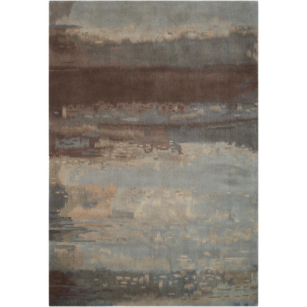Calvin Klein Home Luster Wash Area Rug, 4' x 6' (99446557681). Picture 1
