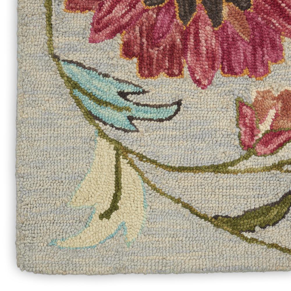 BAH04 Bahari Grey/Multi Area Rug- 8' x 10'. Picture 5