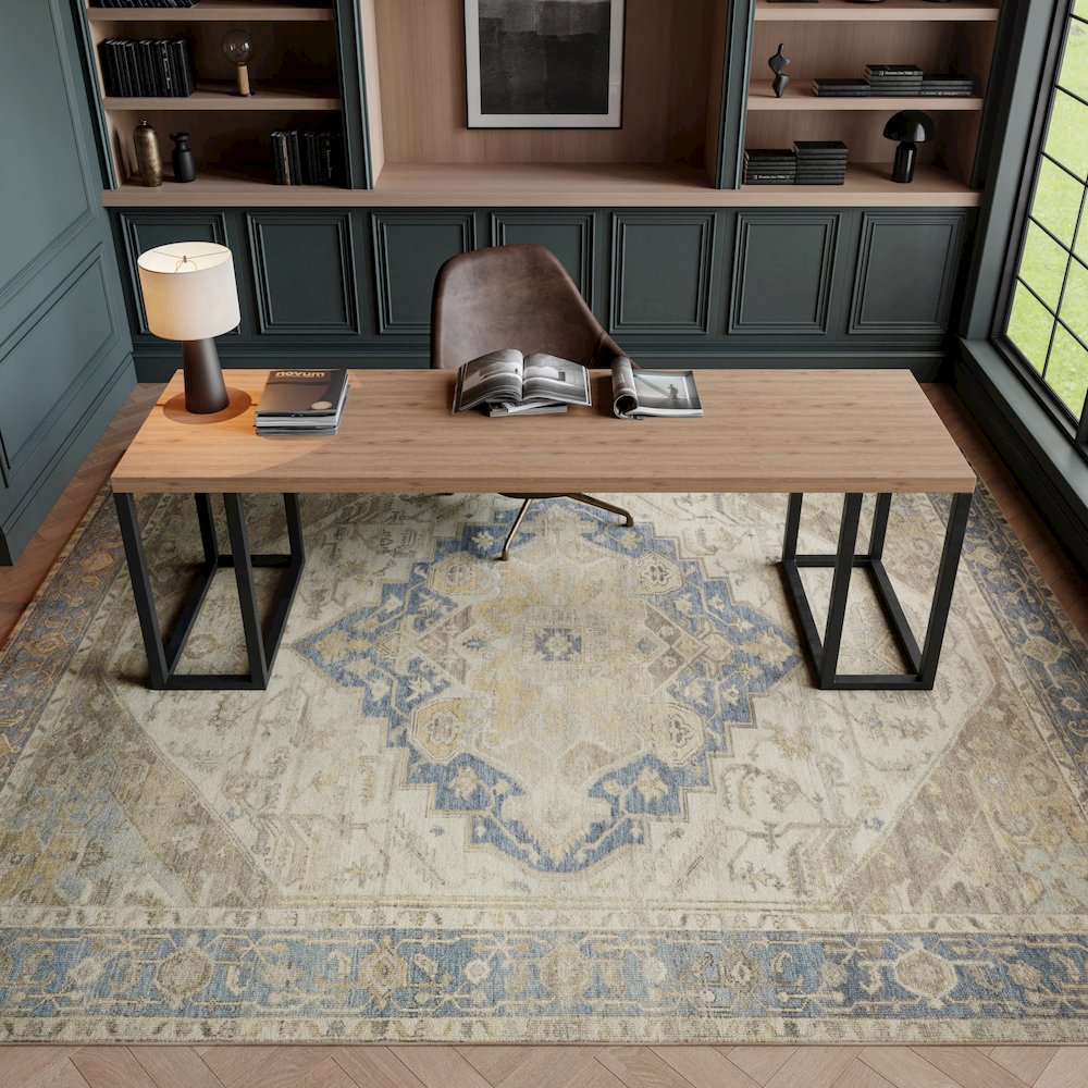 Nourison Home Vintage Washables Area Rug. Picture 4