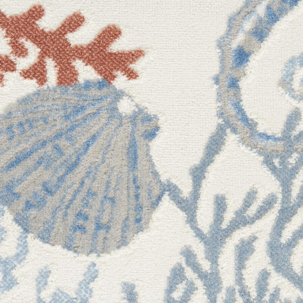 Coastal, Nautical & Beach Rectangle Area Rug, 5' x 7'. Picture 6