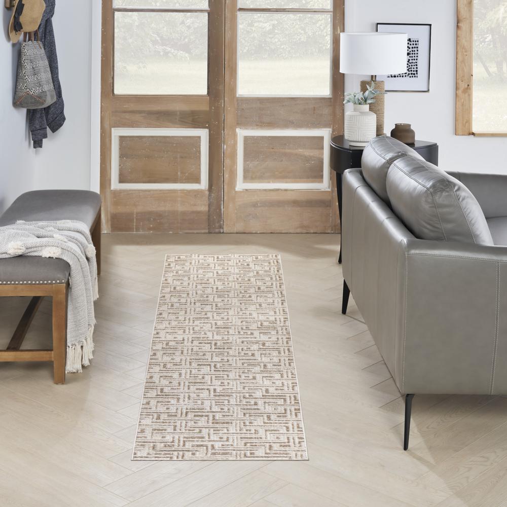 Modern Runner Area Rug, 8' Runner. Picture 2