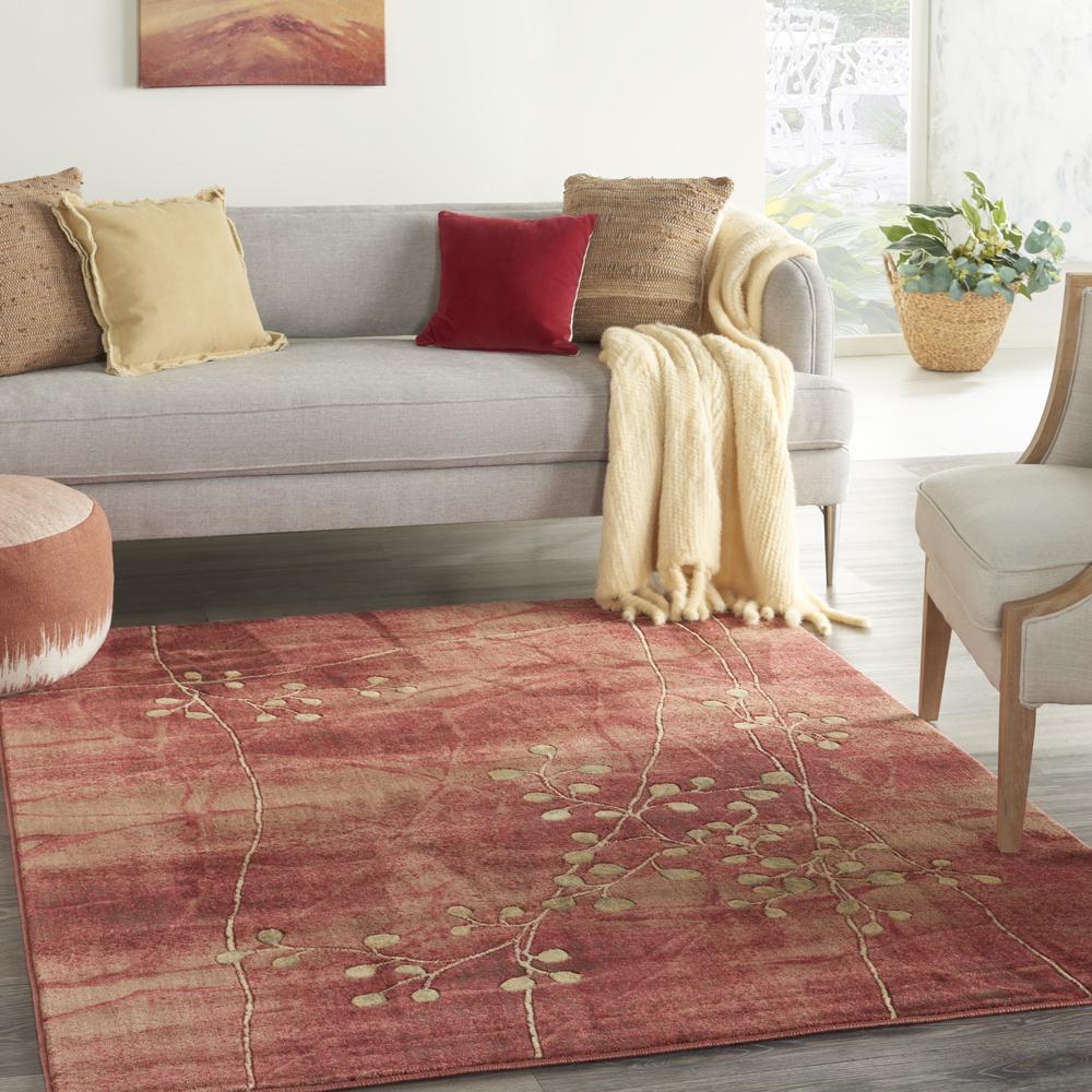 Rustic Rectangle Area Rug, 5' x 8'. Picture 3