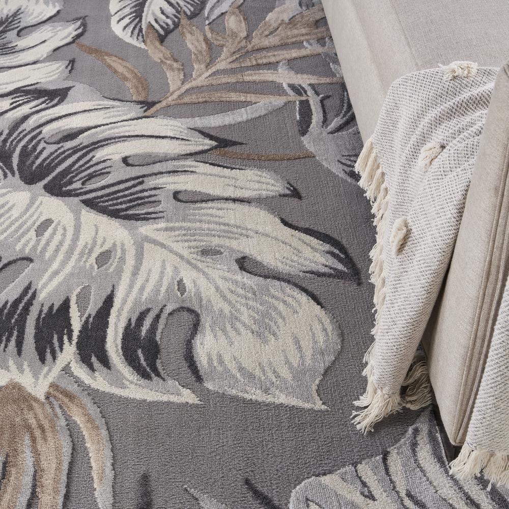 Tropical Rectangle Area Rug, 8' x 10'. Picture 8