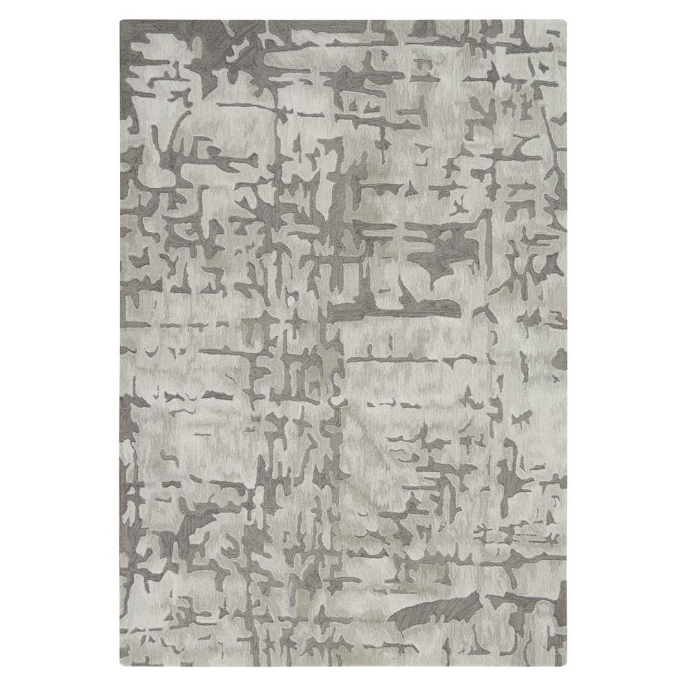 Symmetry Area Rug, Ivory/Taupe, 3'9" X 5'9". Picture 1