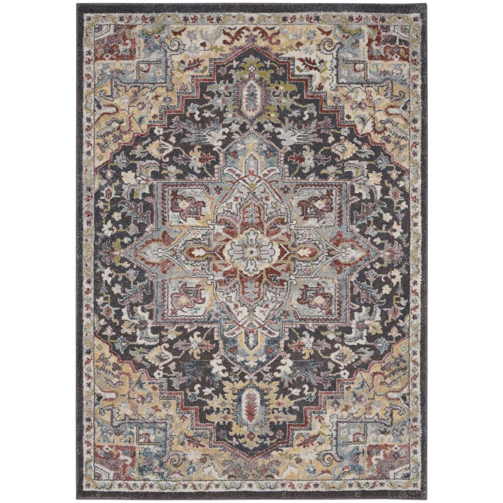 Vintage Rectangle Area Rug, 5' x 7'. Picture 1