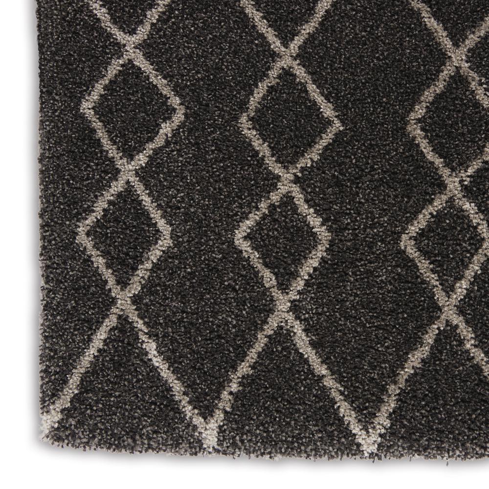 Nourison Home Geometric Shag Area Rug. Picture 6
