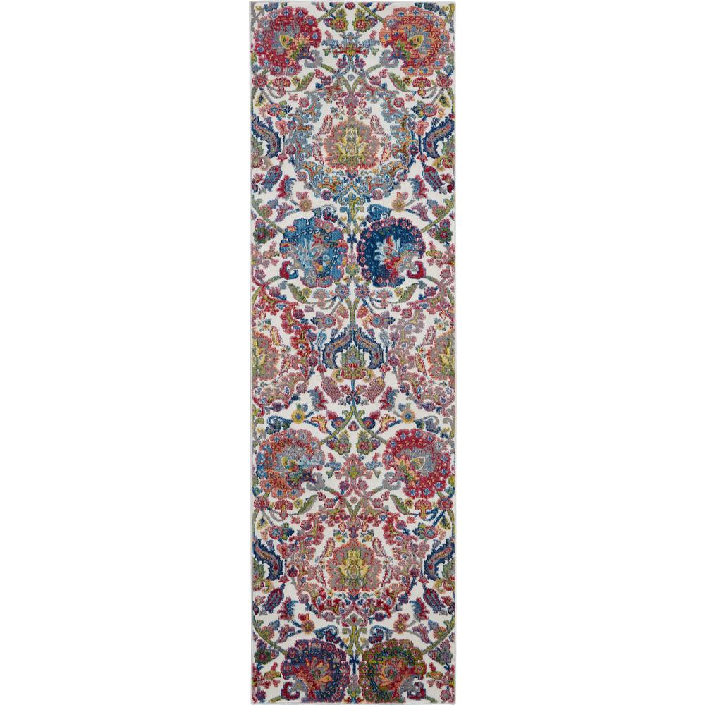 Vintage Runner Area Rug, 8' Runner. Picture 1
