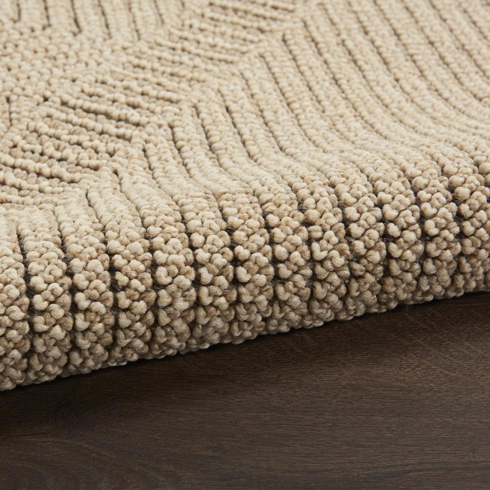 Nourison Elwood 7'10 x 10'6 Mocha Area Rug. Picture 7