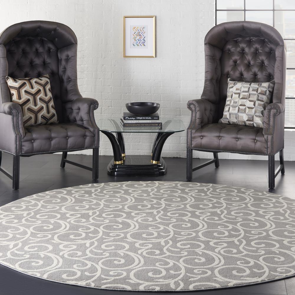 Nourison Home Grafix Area Rug. Picture 9