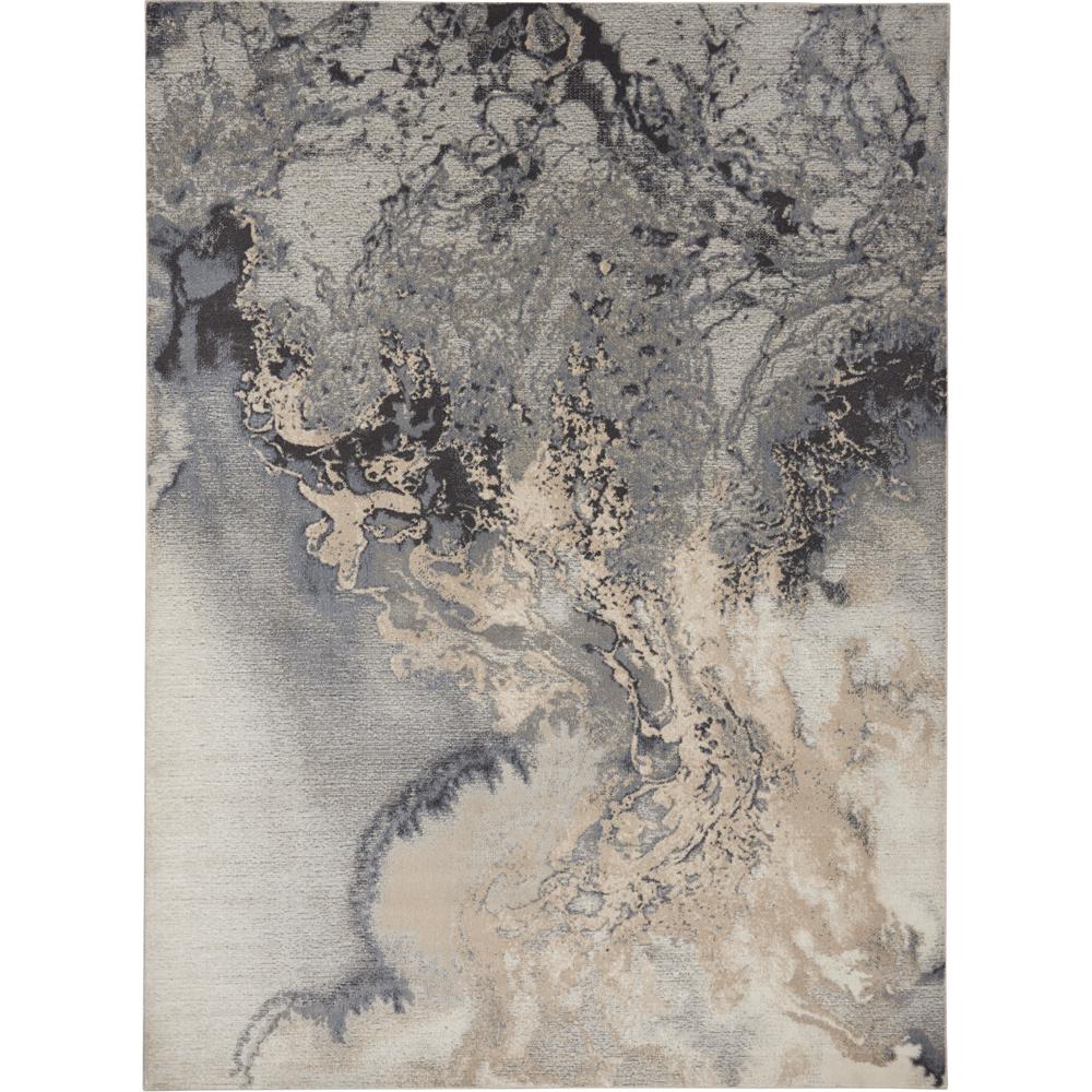 Maxell Area Rug, Grey, 7' x 10'. Picture 1
