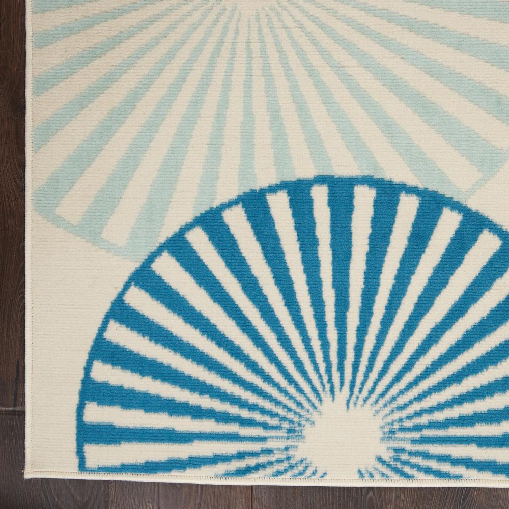 Grafix Area Rug, Ivory/Multicolor, 5'3"X7'3". Picture 4