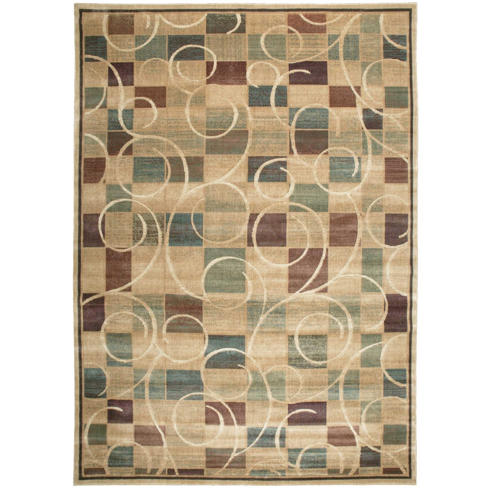 Expressions Area Rug, Beige, 9'6" x 13'6". Picture 1