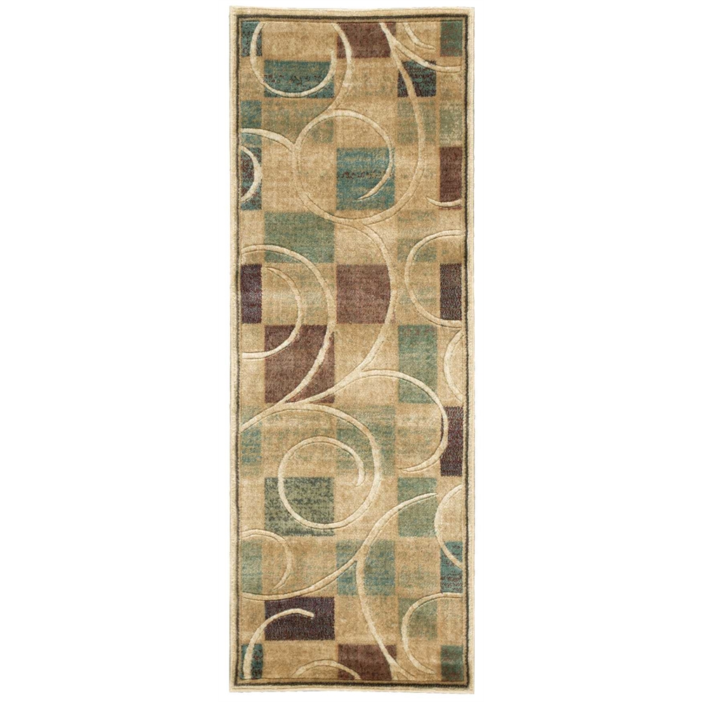 Expressions Area Rug, Beige, 2' x 5'9". Picture 1