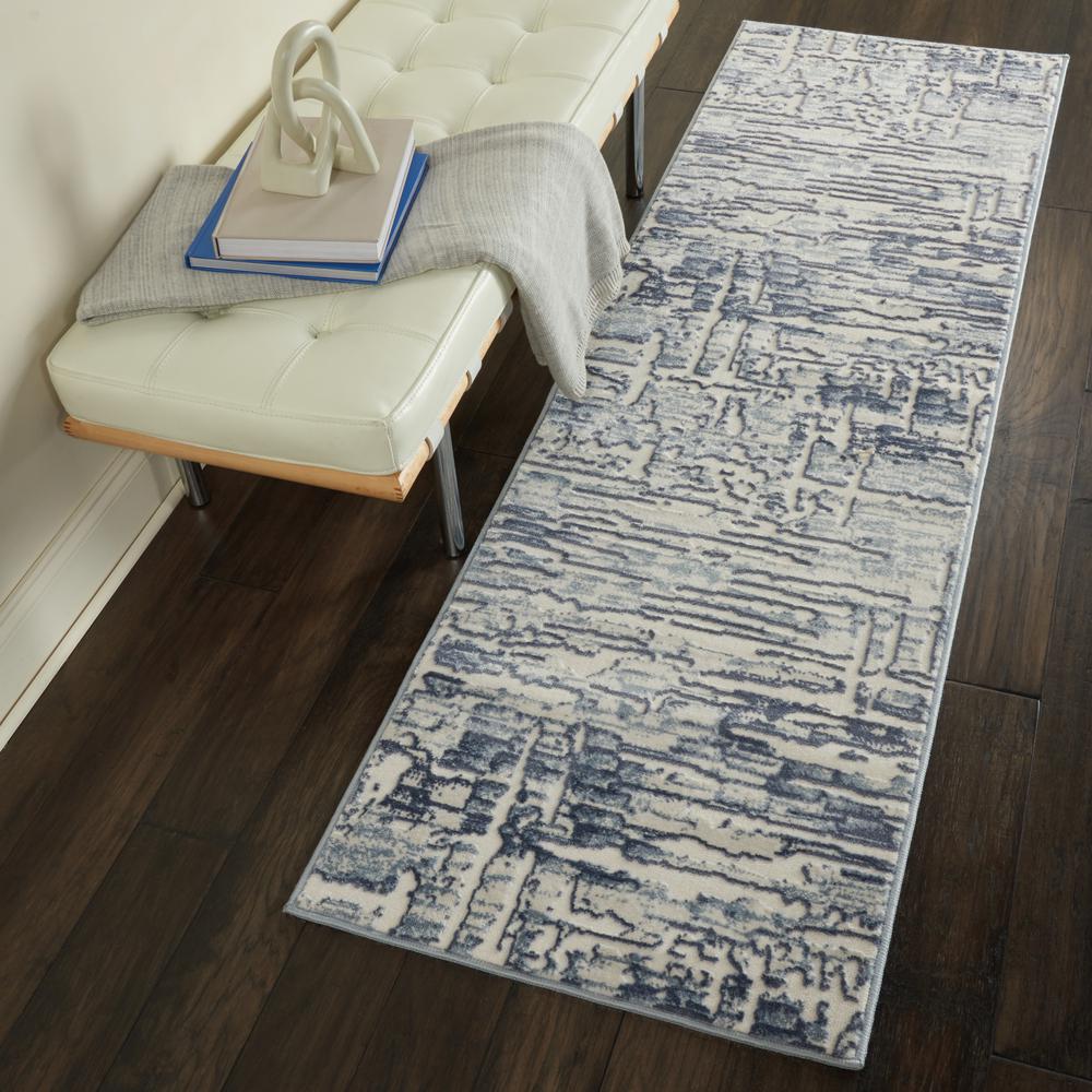 Urban Chic Area Rug, Ivory, 2'2" x 7'3". Picture 2