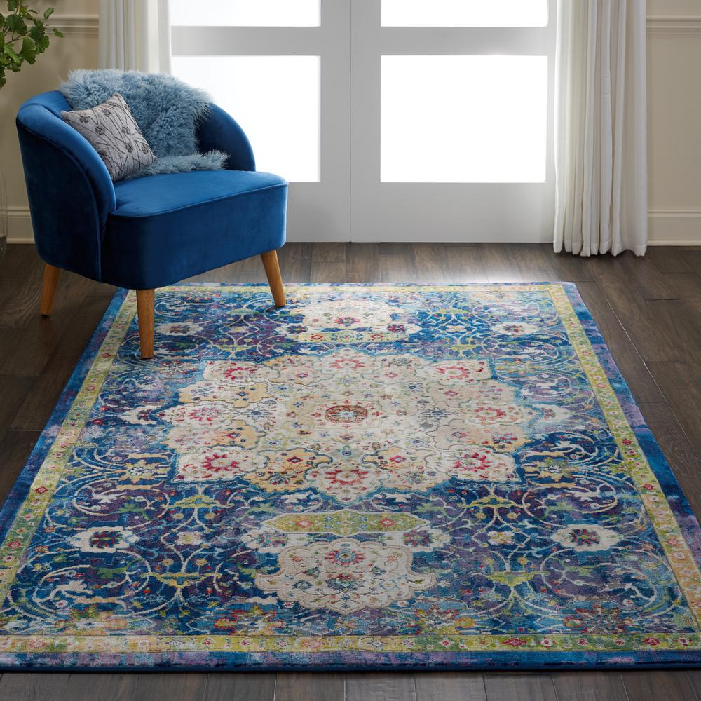 Vintage Rectangle Area Rug, 5' x 8'. Picture 2