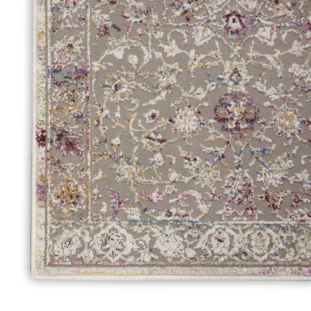 Vintage Vita Area Rug, GREY/Multicolor, 2'2" x 7'6". Picture 5