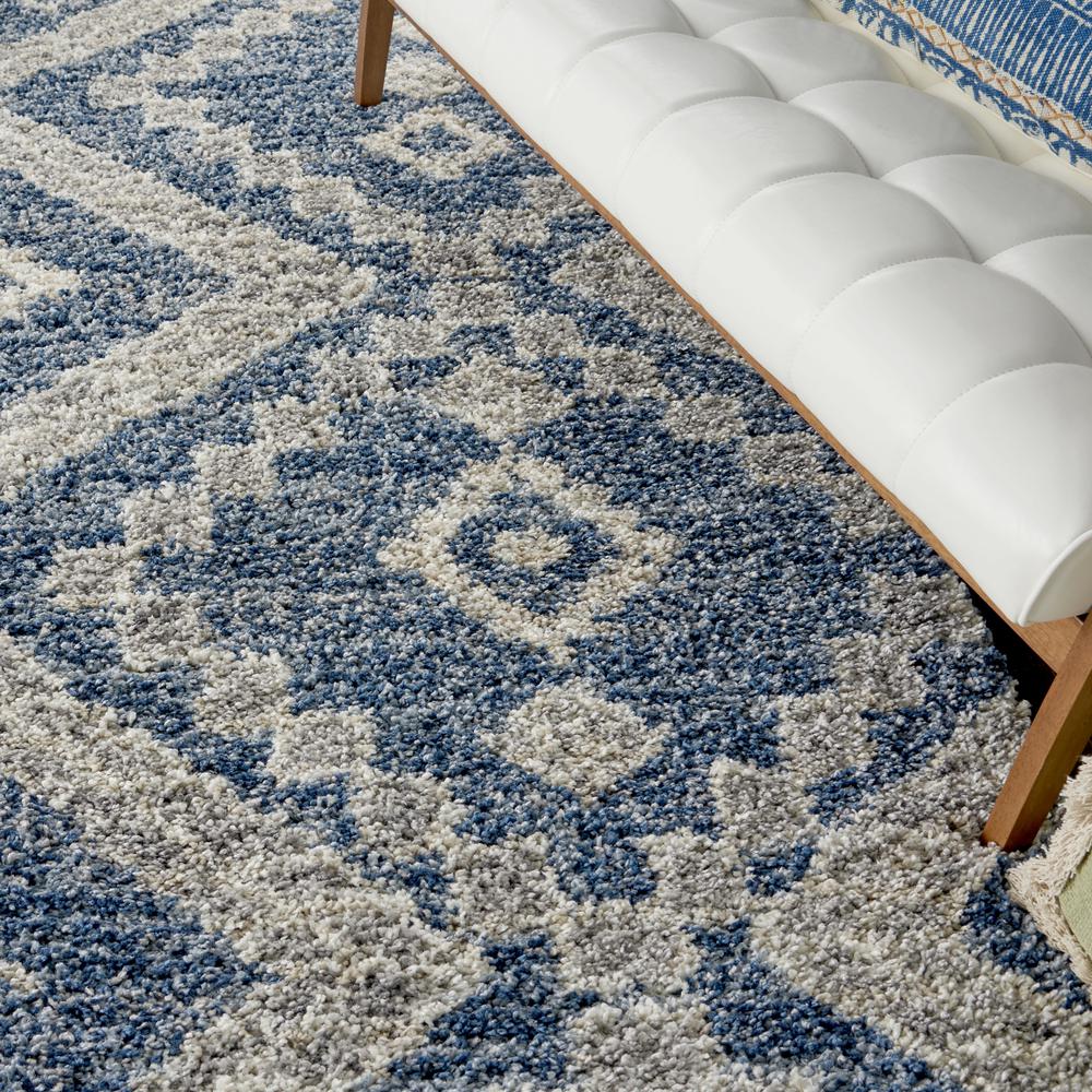 Nourison Home Scandinavian Shag Area Rug. Picture 8