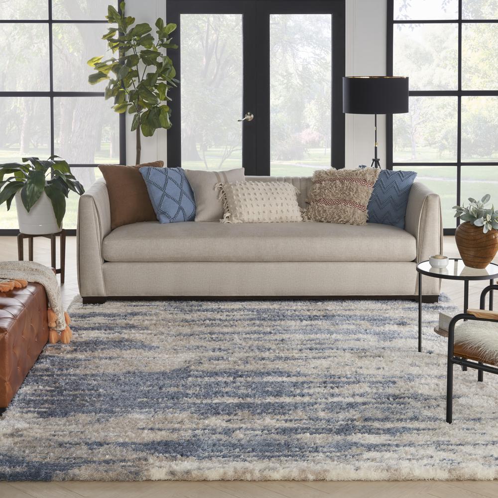 Shag Rectangle Area Rug, 7' x 9'. Picture 9