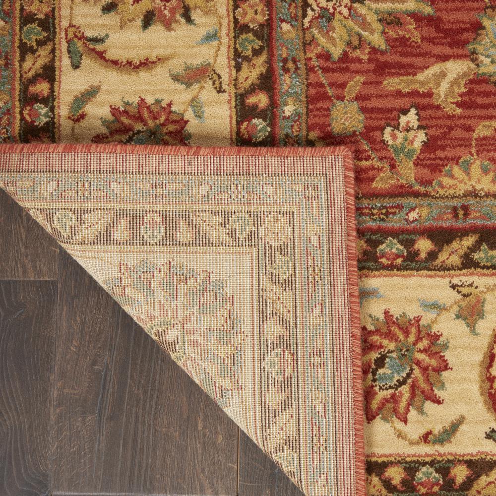 Rectangle Traditional Machine Made Area Rug. Picture 3