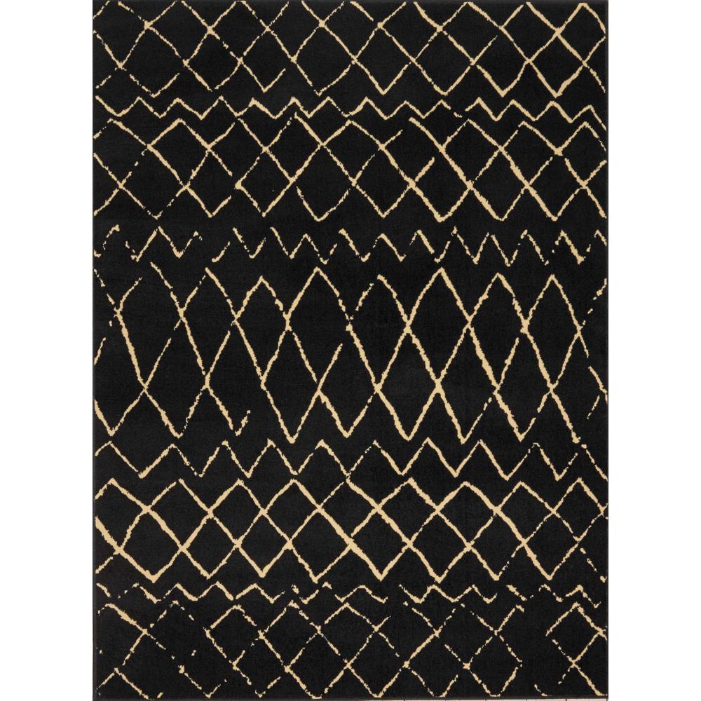 Bohemian Rectangle Area Rug, 5' x 7'. Picture 1