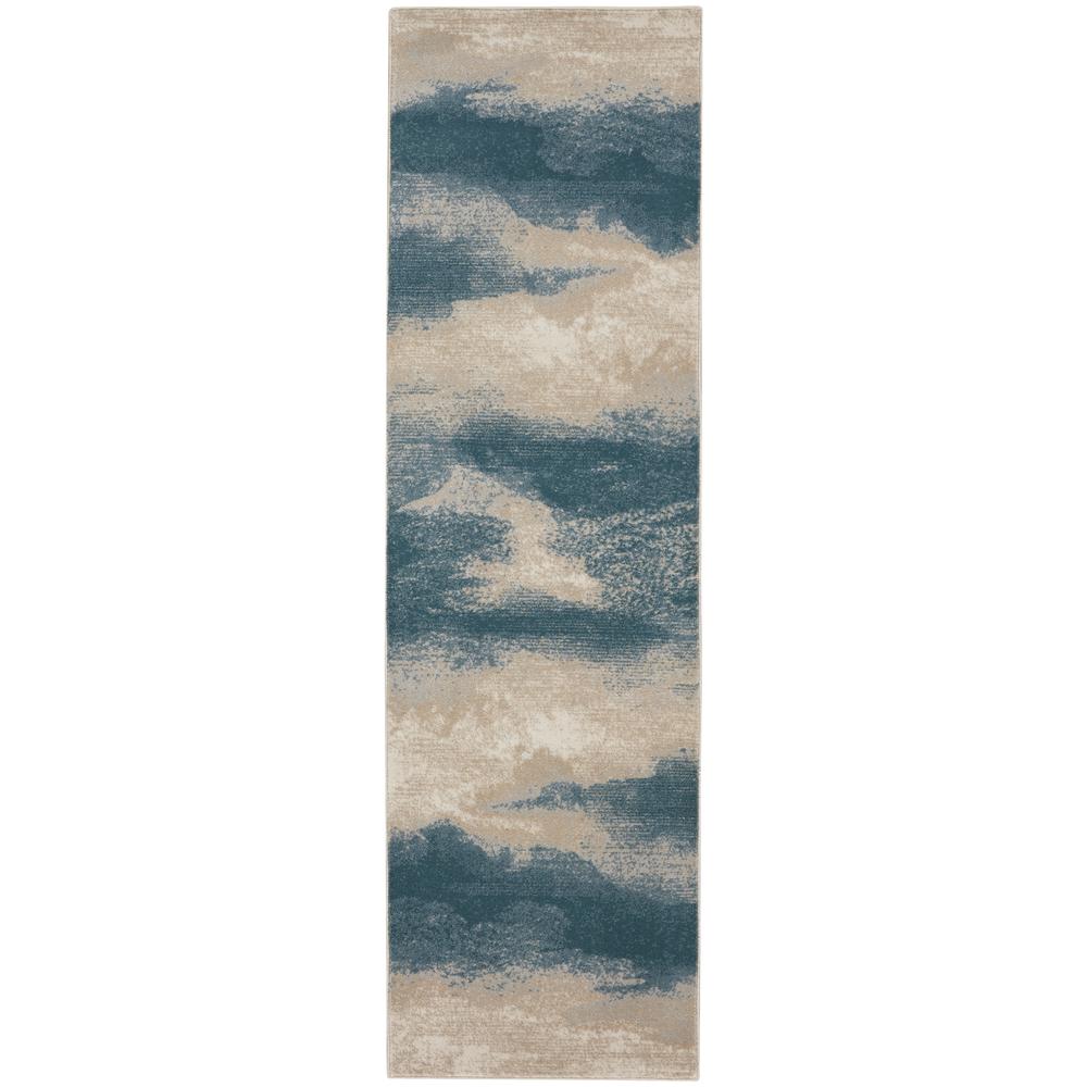 Modern Runner Area Rug, 8' Runner. Picture 1