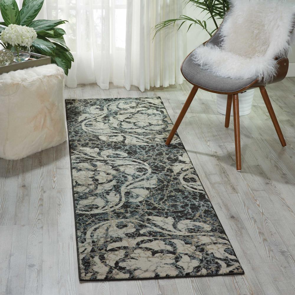 Modern Runner Area Rug, 8' Runner. Picture 2