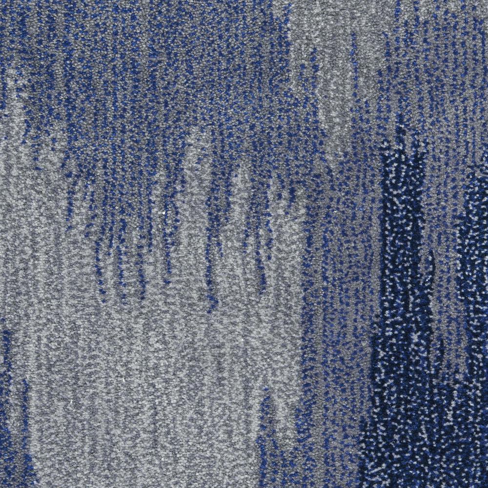 Symmetry Area Rug, Grey/Blue, 7'9" x 9'9". Picture 6