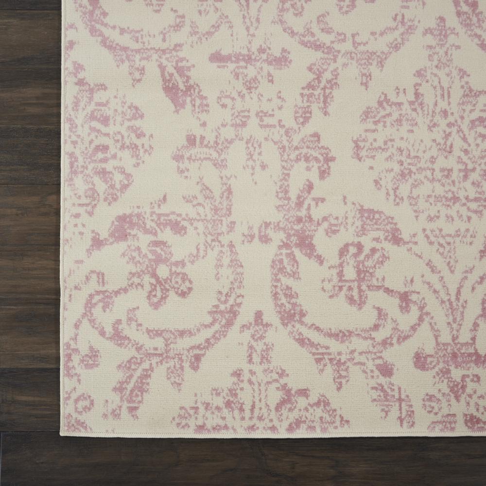 Nourison Jubilant Area Rug, 7' x 10', Ivory/Pink. Picture 4