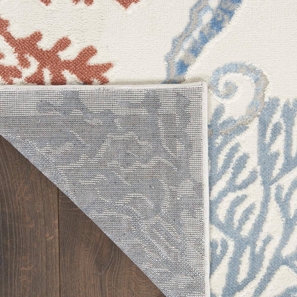 Coastal, Nautical & Beach Rectangle Area Rug, 5' x 7'. Picture 3