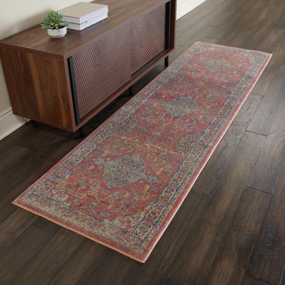 Vintage Runner Area Rug, 6' Runner. Picture 2
