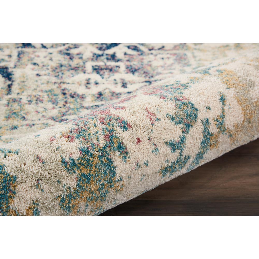 Fusion Area Rug, Cream/Blue, 7'10" x 10'6". Picture 3