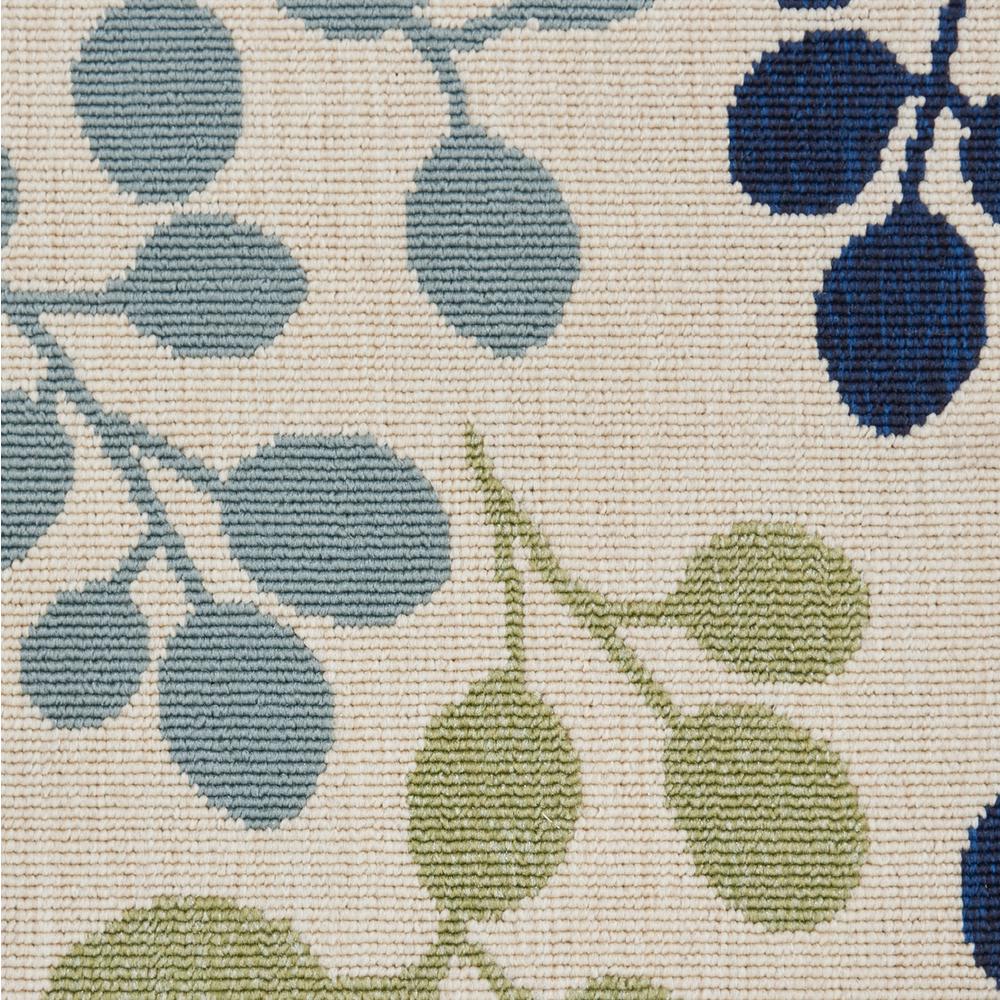 CRB01 Caribbean Ivory Area Rug- 5'3" x 5'3"square. Picture 6