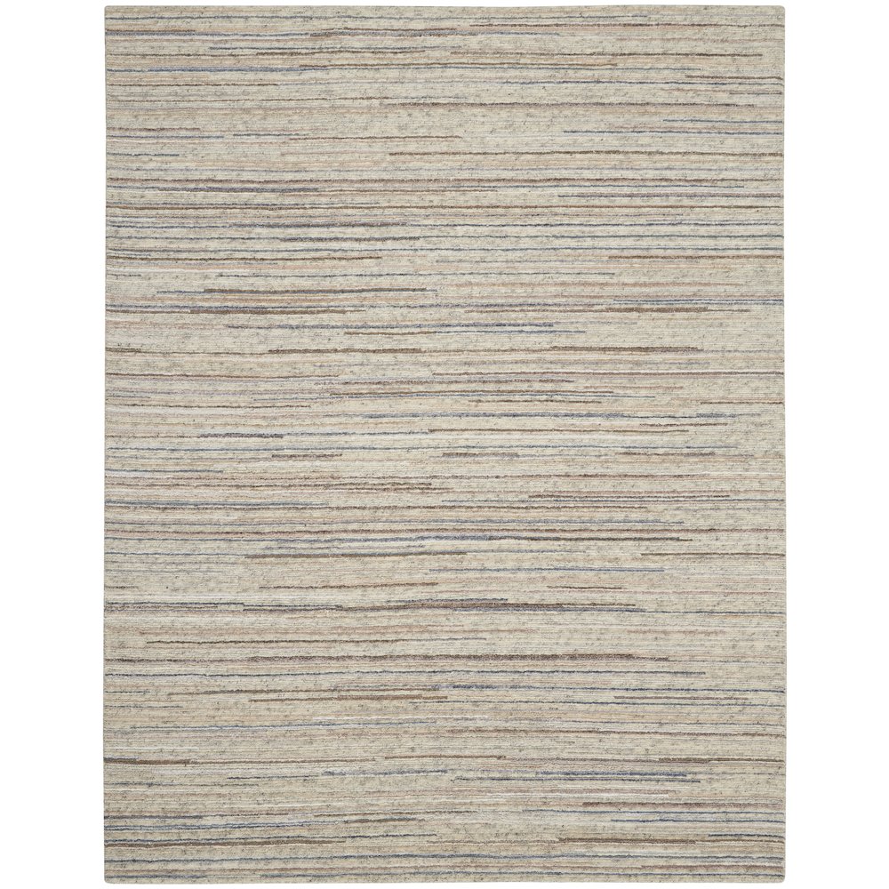 Nourison Plateau Area Rug, Ivory, 7'9" x 9'9", PAE01. Picture 1