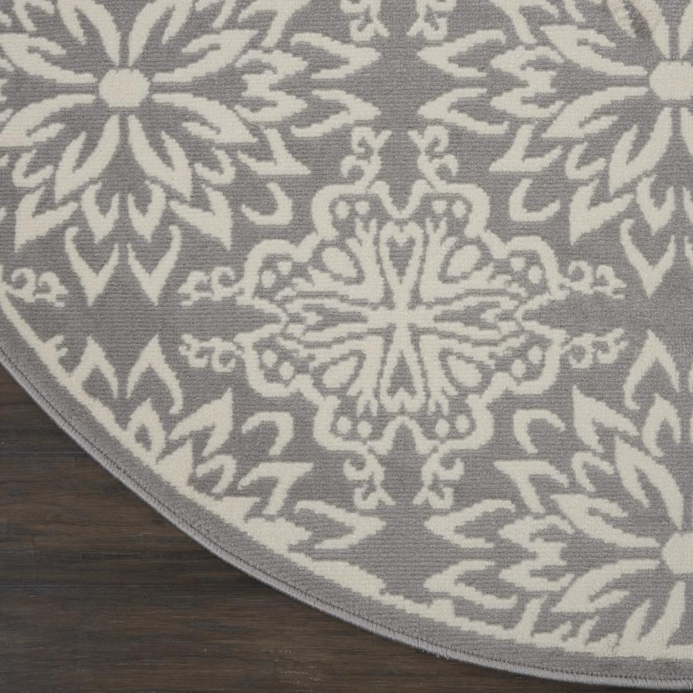 Farmhouse Round Area Rug, 5' x Round. Picture 4