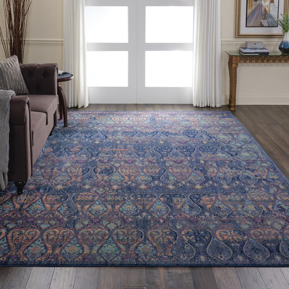 Bohemian Rectangle Area Rug, 8' x 10'. Picture 2