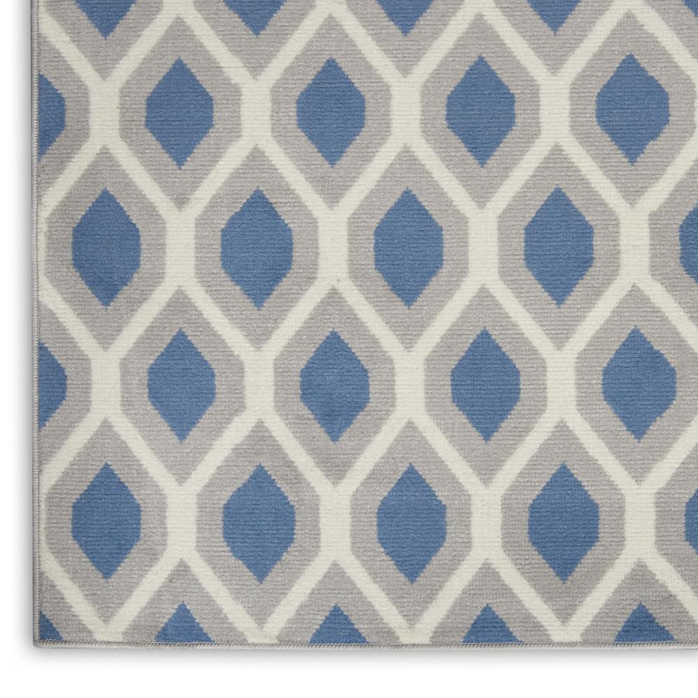 Grafix Area Rug, Blue, 5'3" x 7'3". Picture 5