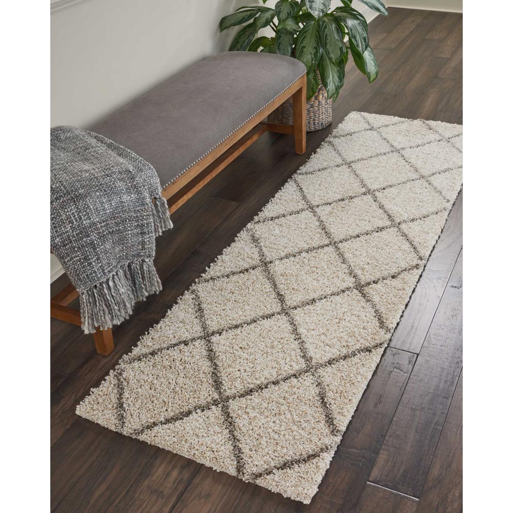 Brisbane Area Rug, Cream, 2'2" x 7'6". Picture 2