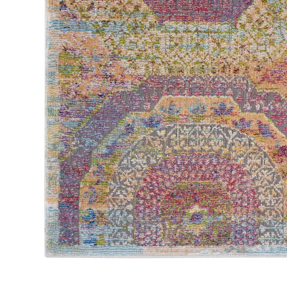 Bohemian Rectangle Area Rug, 5' x 8'. Picture 5