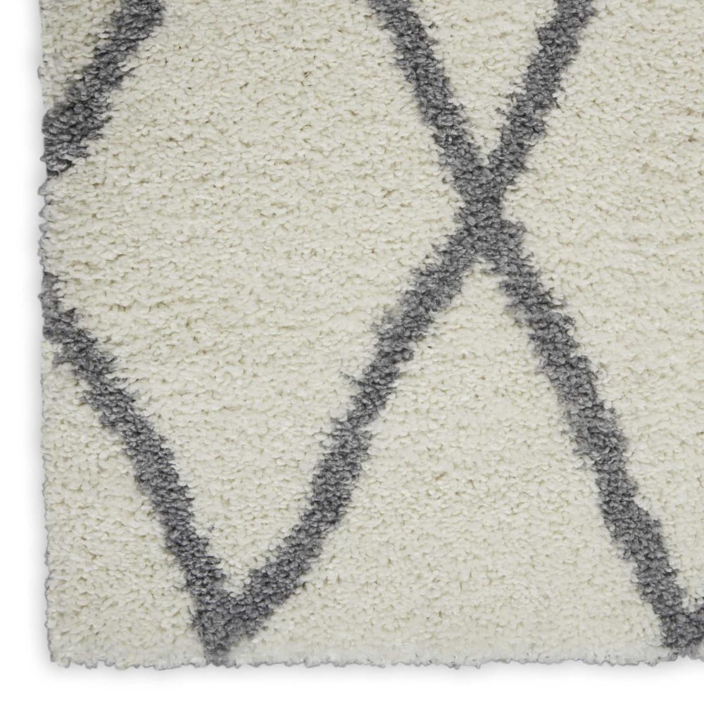 SHI02 Shangri-La Ivory/Light Grey Area Rug- 8' x 10'. Picture 5