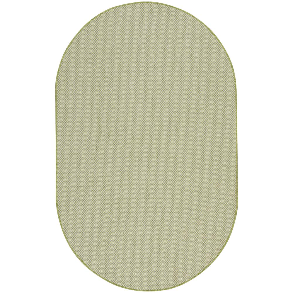 Modern Oval Area Rug, 5' x 8' Oval. Picture 1