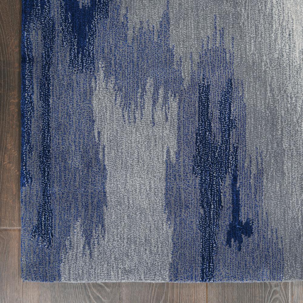 Symmetry Area Rug, Grey/Blue, 8'6" x 11'6". Picture 4