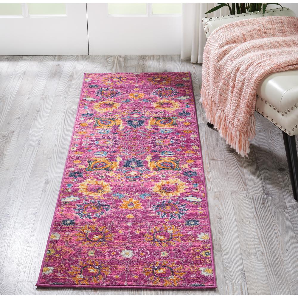 Bohemian Runner Area Rug, 6' Runner. Picture 2