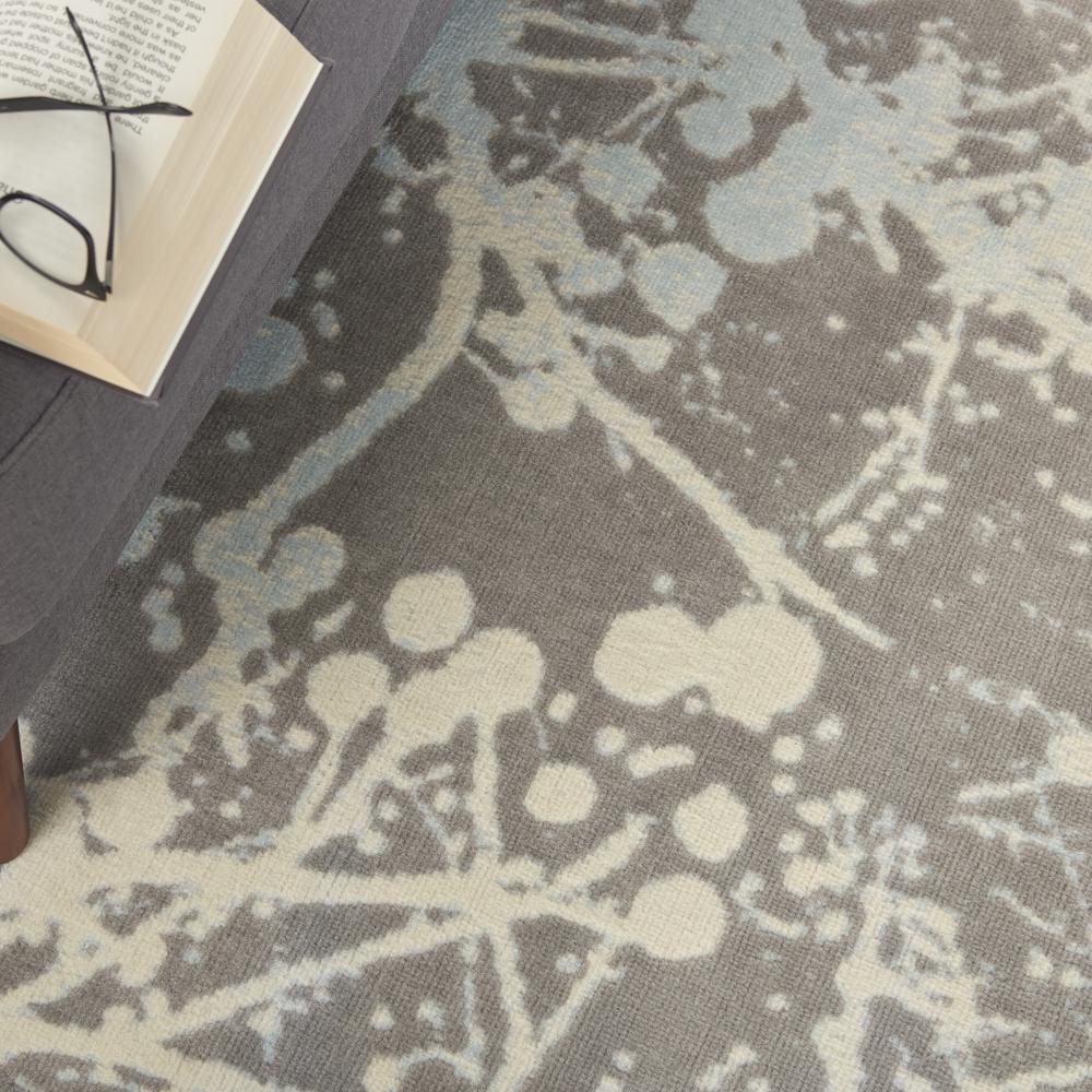 Jubilant Area Rug, Grey, 4' x 6'. Picture 8