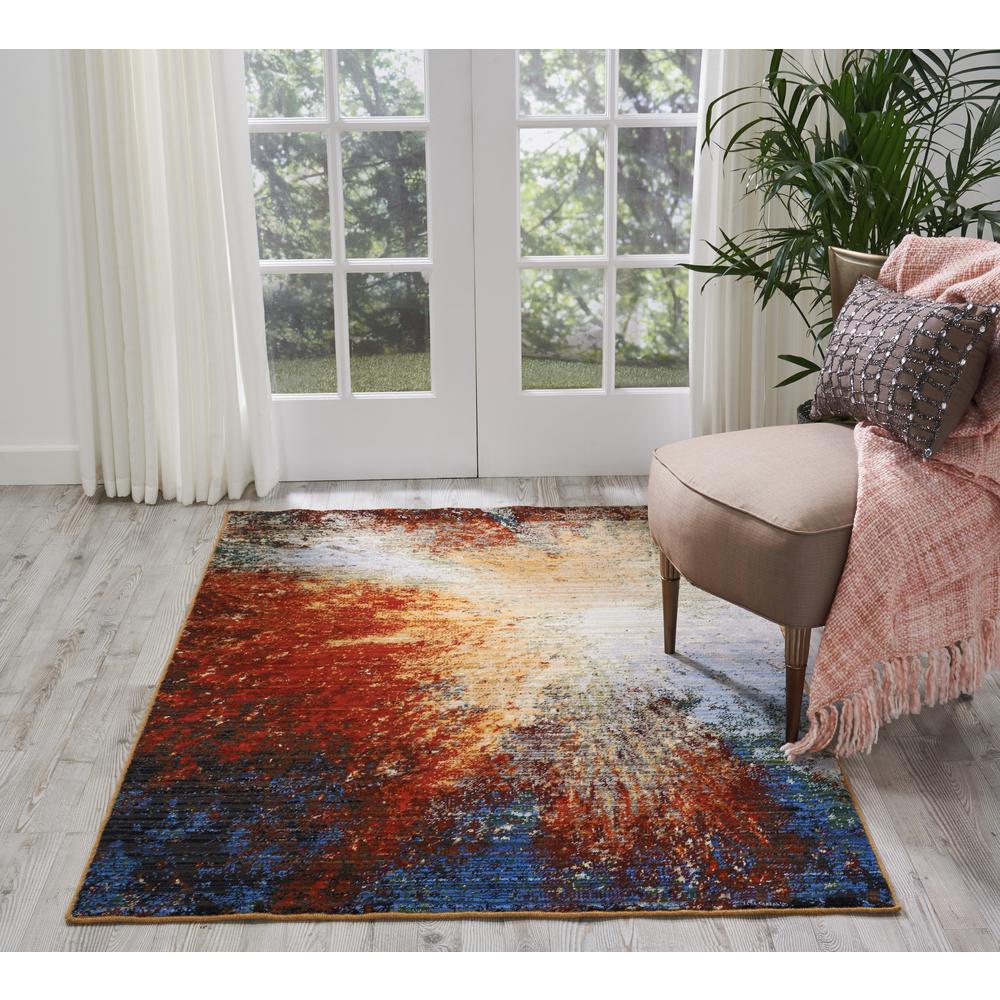 Modern Rectangle Area Rug, 4' x 6'. Picture 3