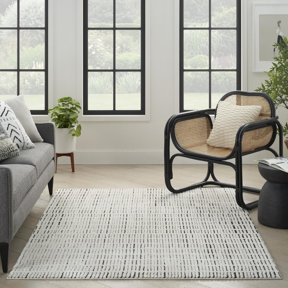 Scandinavian Rectangle Area Rug, 5' x 7'. Picture 10