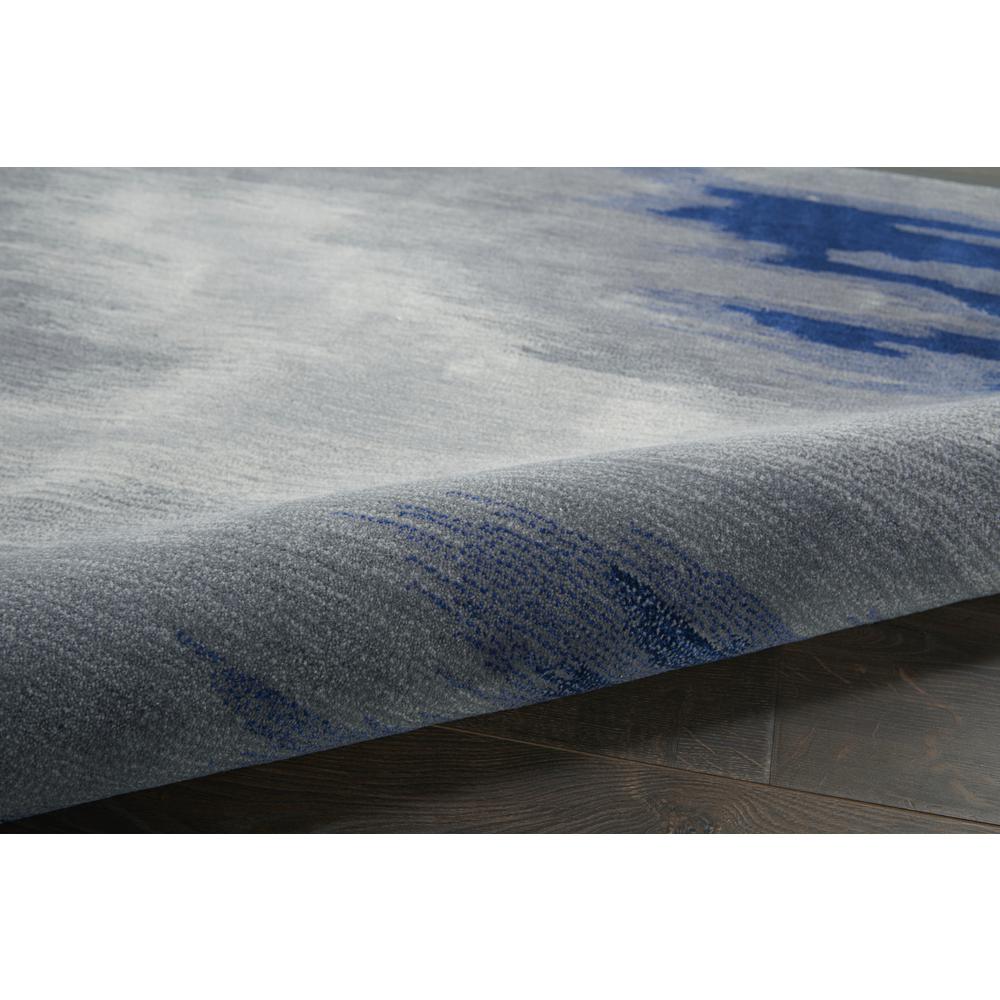 Symmetry Area Rug, Grey/Blue, 7'9" x 9'9". Picture 7