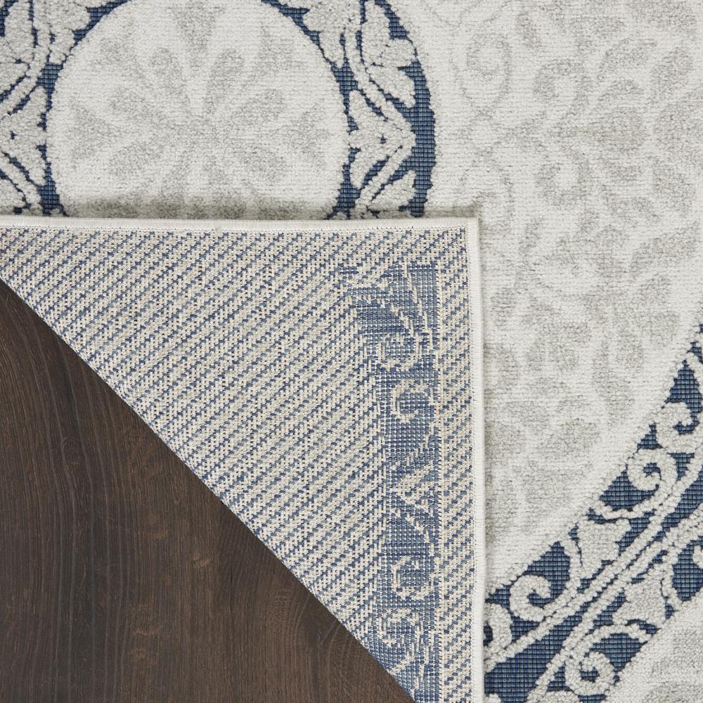 CLA03 Calobra Blue Area Rug- 5'3" x 7'3". Picture 3